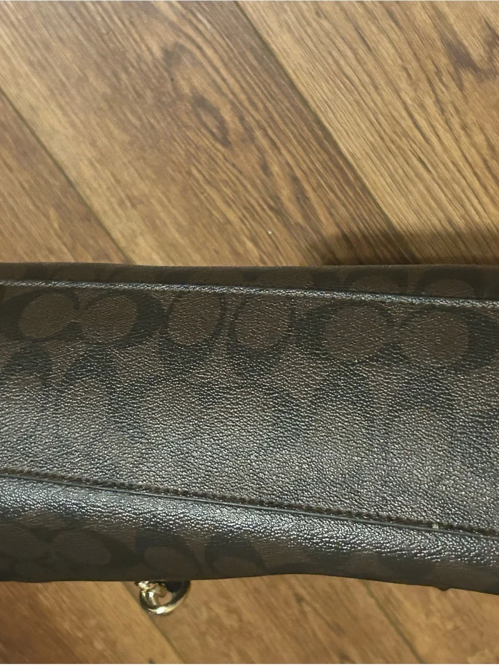 Coach Christie Carryall Black Shoulder Bag small